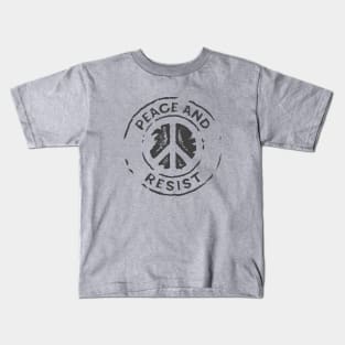 Peace and Resist - 2018 Midterm Elections Kids T-Shirt